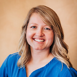 Headshot of registered dental hygienist Brittani